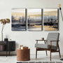 Wallity Conjunto de 3 Lienzos Decorativos Multicolor (145 x 70 cm)